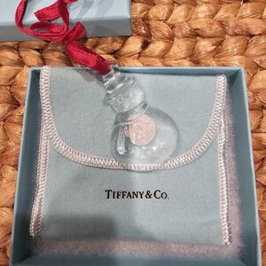 Tiffany & Co. Snowman ornament.